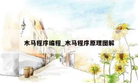 木马程序编程_木马程序原理图解